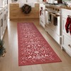 Nasitip Christmas Printing Area Rug, Washable Foldable Non-Slip Low Pile Rug for Living Room, Bedroom, Study Room & Entryway - 3 of 4