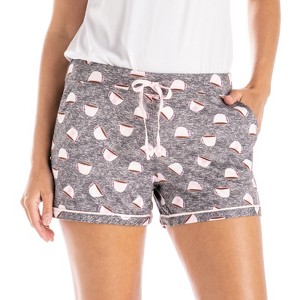 Hello Mello Women's Signature Lounge Pajama Shorts - 1 of 4