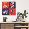 Courtside Market Drizzle Los Angeles Angels Gallery-Wrapped Canvas - 2 of 4
