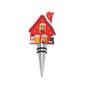 Unique Bargains Two-Wire Christmas Tree Stopper Aluminum Alloy TPE Green Black Silver Tone 1 Pc - 1 of 3