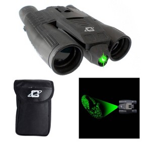 Cassini K-9 Day/Night Green Laser Roof Prism Binocular - Dark Gray - 1 of 4