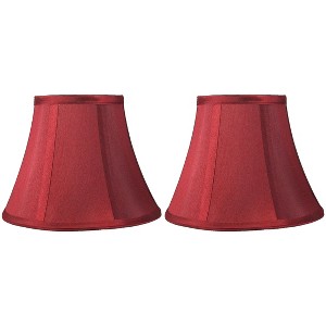 Urbanest Faux Silk Softback Bell Lamp Shade, 5" Top x 9" Bottom x 7" Slant - 1 of 4