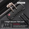 3 Piece Luggage Set, Hardshell Suitcase Set with Spinner Wheels & TSA Lock, 20" 24" 28" Lightweight Travel Luggage Set for Women Men Family - 4 of 4