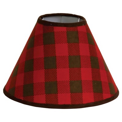 black and white buffalo check lampshade