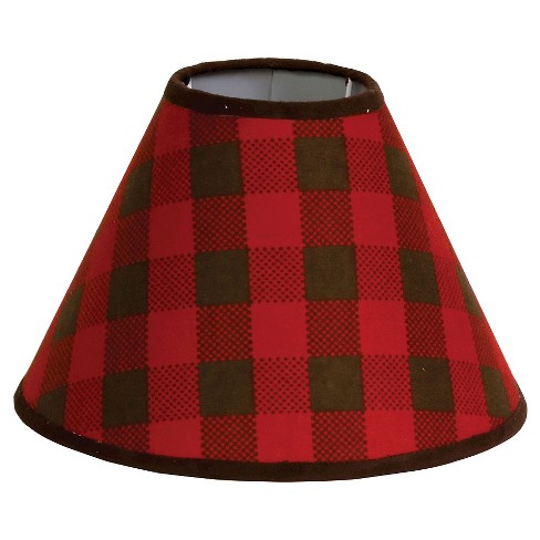 Springcrest Collection Set of 2 Bell Lamp Shades Deep Red Small 5 Top x 12 Bottom x 9 Slant x 8.5 High Spider Replacement Harp and Finial Fitting