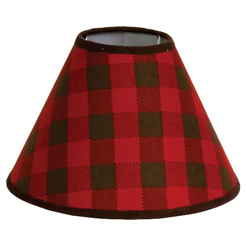Albert Estate LTD 14" Washer Fitter Red and Black Buffalo Plaid Shade 