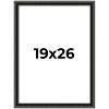 PosterPalooza | Antique Black Picture Frame - UV Acrylic, Foam Board Backing, Hanging Hardware - 2 of 4