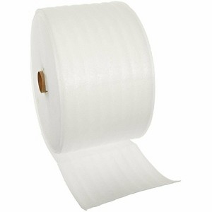 supplyhut Foam Wrap Roll 1/4" x 500' x 12" Packaging Perforated Micro 500FT Perf Padding - 1 of 2