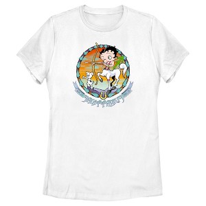 Women's Betty Boop Sagittarius Zodiac T-Shirt - 1 of 4