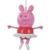 Kurt Adler Peppa Pig Christmas Ornaments and Stocking Set of 3-2 Peppa Ballerina Princess Holiday Tree Ornaments & Stocking - Officially License - 3 of 4