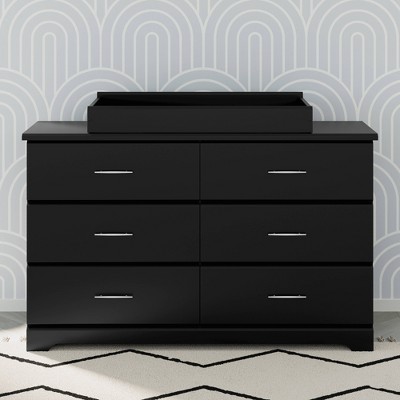 Storkcraft Brookside 6-Drawer Dresser with Changing Topper and Changing Pad