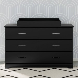 Storkcraft Brookside 6-Drawer Dresser with Changing Topper and Changing Pad - 1 of 4
