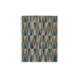 Miquel Rius 100% PCW Recycled 4 Subject Lined Notebook, A5 (8.27"x5.83"), 120 Sheets, Heavyweight Paper, Subjects Separated by Color, Cardboard Cover - 1 of 1
