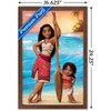 Trends International Disney Moana 2 - Moana and Simea Framed Wall Poster Prints - 3 of 4