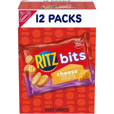 Ritz Bits Cheese Cracker Sandwiches - Snack Pack - 12ct/1oz