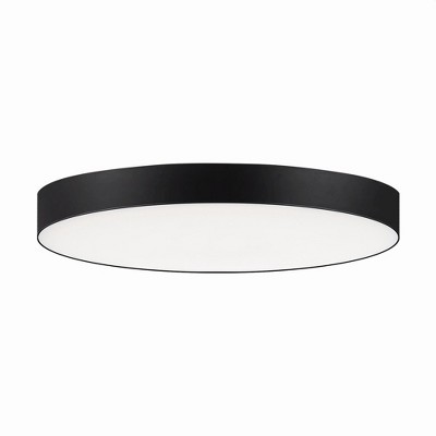 Maxim Lighting Trim 1 - Light Flush Mount in  Black