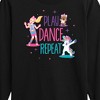 JoJo Siwa Play Dance Repeat Long Sleeve Graphic T-Shirt - Black - 2T - 2 of 3