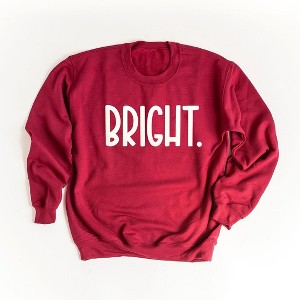 Simply Sage Market Women's Graphic Sweatshirt Bright Bold Puff Print - 1 of 4