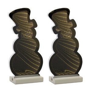 Snowman Outline Ekko Light Display (Set of 2) - 1 of 2