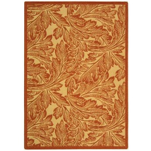 Courtyard CY2996 UV & Stain Resistant Non-Shedding Power Loomed Indoor/Outdoor Rugs - Safavieh - 1 of 4