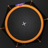 Jump Into Fun 14FT Powder-Coated Advanced Trampoline Outdoor With Basketball Hoop,Inflator,Ladder,Outer Safety Enclosure Duty for Kids and Adults - 3 of 4