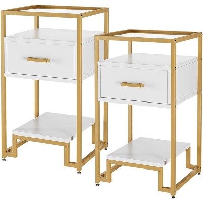 white board gold frame