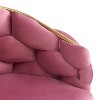 CAVINAS Luxury Velvet Accent Chair with Gold Metal Legs,Handcrafted Modern Arm Chair for Living Room,Bedroom,Office - 4 of 4