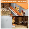 Chicken egg laying box, metal chicken egg laying box, egg laying box with large ventilation holes for easy egg collection - 2 of 4