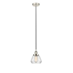 Fulton - 1 Light Mini Pendant In Industrial Style-9 Inches Tall and 6.75 Inches Wide - 1 of 1