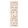 Vintage Area Rugs for Living Room Floral Boho Rug Non-Slip Low Pile Indoor Carpet for Bedroom Home Decor - 3 of 4