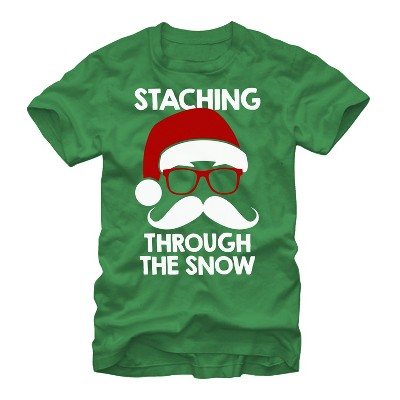 Men's Lost Gods Christmas Staching Through T-Shirt