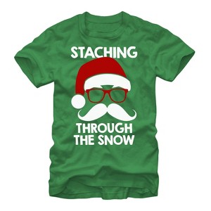 Men's Lost Gods Christmas Staching Through T-Shirt - 1 of 4