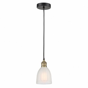 Brookfield - 1 Light Cord Hung Mini Pendant In Industrial Style-9.75 Inches Tall and 5.75 Inches Wide - 1 of 1