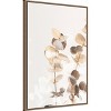 Amanti Art Eucalyptus Creative Gold 01 by Pictufy Studio III Framed Canvas Wall Art - 3 of 4