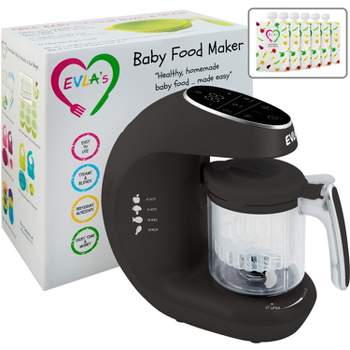  BEABA Babycook Solo 4 in 1 Baby Food Maker, Baby Food  Processor, Steam Cook and Blender, Large Capacity 4.5 Cups, Cook Healthy  Baby Food at Home, Dishwasher Safe, Latte Mint 