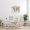 Stupell Industries Detailed Boho World Map Canvas Art, 30" x 24" - 3 of 4