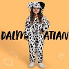 Joyfy Kids Halloween Dalmatian Jumpsuit Pajama , Puppy Jumpsuit for Child Halloween Cosplay Costume Sleepwear - M - 2 of 4