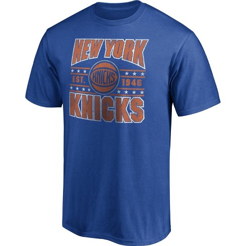 Nba New York Knicks Men's Short Sleeve T-shirt - L : Target