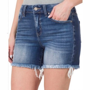 Women's Jean Short - ZENANA - 1 of 2