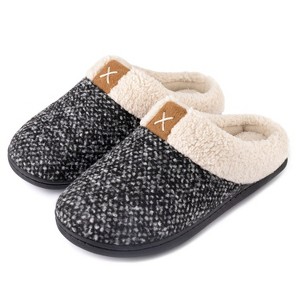 RockDove Women's Collar Memory Foam Slide Slipper - 1 of 4