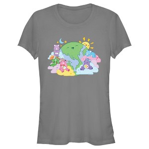 Juniors Womens Care Bears Camping Bears T-Shirt - 1 of 4