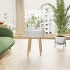 KTMBDW Nightstand, Mid Century Side Table Bedroom with Storage Drawer, Small End Bedside Table with Solid Wood Legs for Bedoom, Small Spaces - 3 of 4