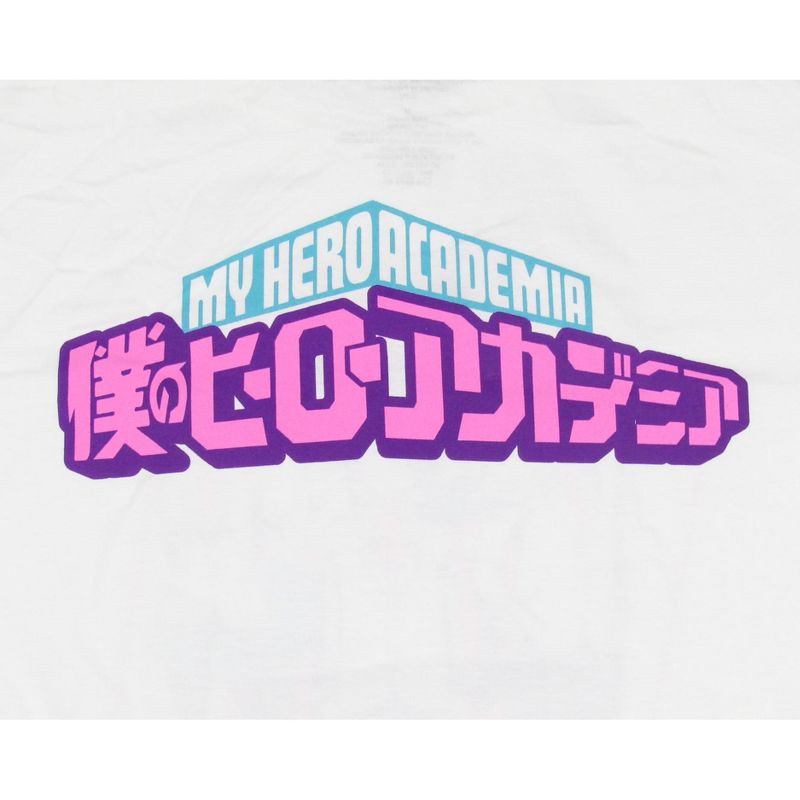 My Hero Academia Mens' UA High Academy Pastel Group Character Photo T-Shirt, 4 of 6