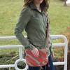 Pavilion Gift Company - Russet - 9" x 6.5" Canvas Shoulder Bag - Handbags - 3 of 4