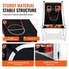 VEVOR Foldable Basketball Arcade Game, 2 Player Indoor Basketball Game, Home Dual Shot Sport with 4 Balls, 8 Game Modes, (Black & White) - 4 of 4