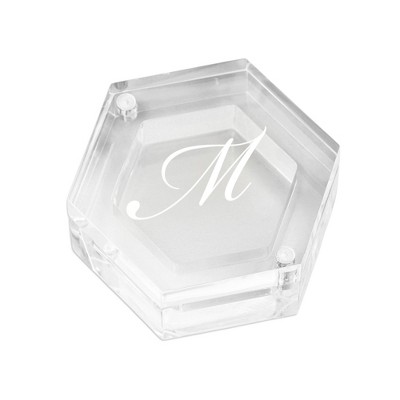 Personalization Mall Classic Celebrations Personalized Acrylic Ring Box