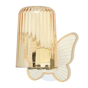 Unique Bargains Cute Bathrooms Wall Mounted Toothbrush Holder 4.33"x3.35" 1 Set - 1 of 4