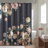 Colissa Cotton Floral Printed Shower Curtain