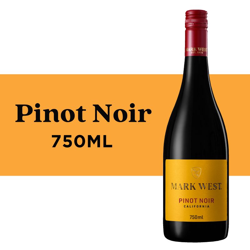 Mark West Pinot Noir Red Wine - 750ml Bottle, 3 of 11