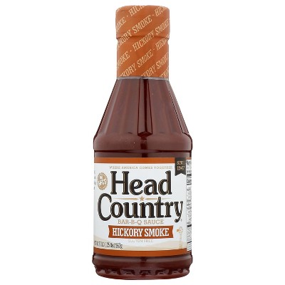 Head Country Bar-B-Q Sauce Hickory Smoke - 20oz